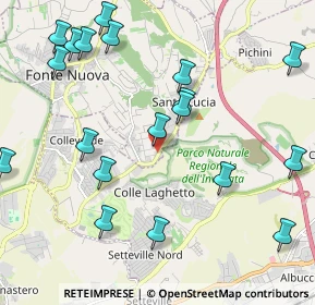 Mappa Via Liguria, 00013 Santa Lucia RM, Italia (2.717)
