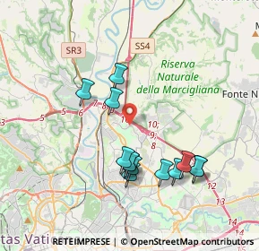 Mappa Porta Di Roma, 00138 Roma RM, Italia (3.81692)