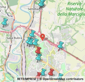 Mappa Porta Di Roma, 00138 Roma RM, Italia (2.61429)