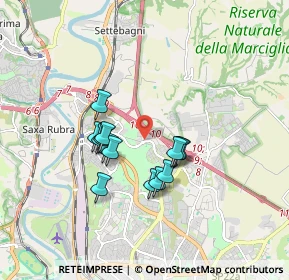 Mappa Porta Di Roma, 00138 Roma RM, Italia (1.46571)