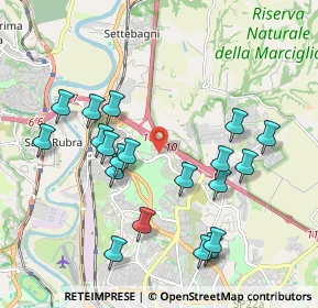 Mappa Porta Di Roma, 00138 Roma RM, Italia (2.1455)