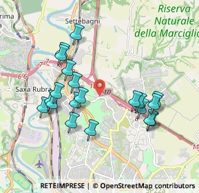 Mappa Porta Di Roma, 00138 Roma RM, Italia (1.951)