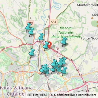 Mappa Porta Di Roma, 00138 Roma RM, Italia (3.99176)