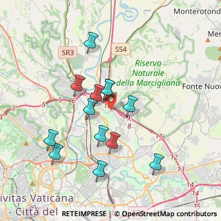 Mappa Porta Di Roma, 00138 Roma RM, Italia (3.62154)