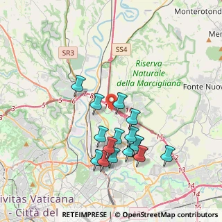 Mappa Porta Di Roma, 00138 Roma RM, Italia (3.76375)