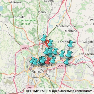 Mappa Porta Di Roma, 00138 Roma RM, Italia (6.944)