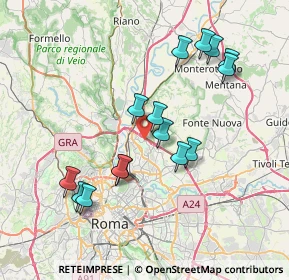 Mappa Porta Di Roma, 00138 Roma RM, Italia (7.69)