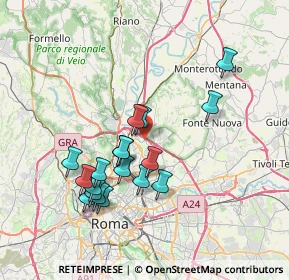 Mappa Porta Di Roma, 00138 Roma RM, Italia (7.33333)