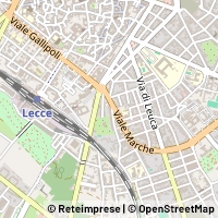 Map Lecce