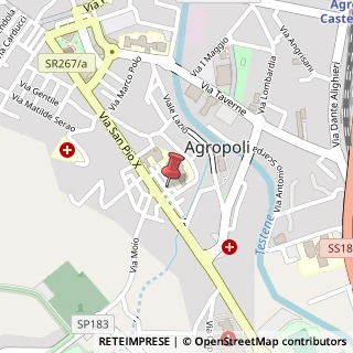 Mappa Via Saverio Nitti, 41, 84043 Agropoli, Salerno (Campania)
