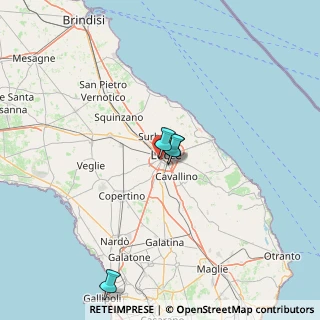 Mappa Viale Giuseppe Grassi, 73100 Lecce LE, Italia (50.98333)