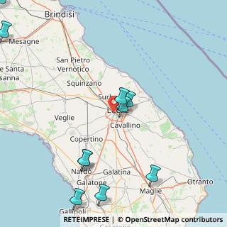 Mappa Viale Giuseppe Grassi, 73100 Lecce LE, Italia (31.94929)