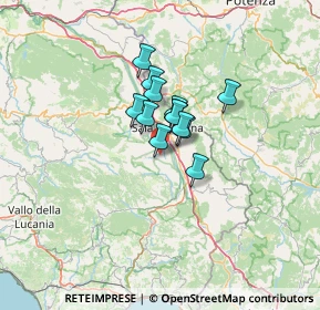 Mappa 84038 Sassano SA, Italia (7.80077)