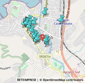 Mappa Viale Lazio, 84043 Agropoli SA, Italia (0.3925)