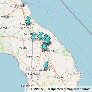 Mappa Via Enzo Sozzo, 73100 Lecce LE, Italia (7.81077)