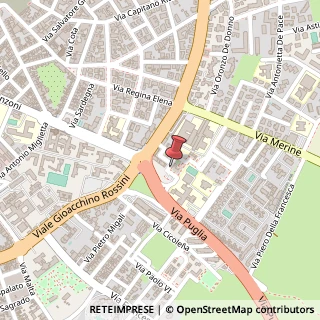 Mappa Via Enzo Sozzo, 25, 73100 Lecce, Lecce (Puglia)