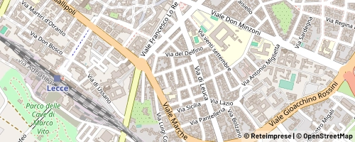 Mappa Lecce