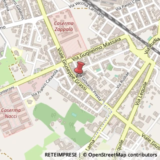 Mappa Viale Giuseppe Grassi, 33, 73100 Lecce, Lecce (Puglia)