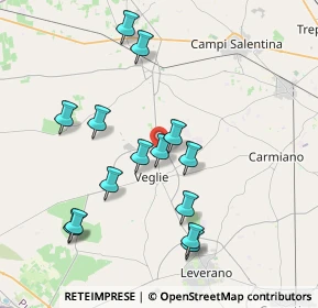 Mappa - z.i. di, 73010 Veglie LE, Italia (4.09571)