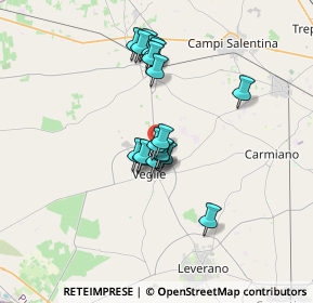 Mappa - z.i. di, 73010 Veglie LE, Italia (2.86889)