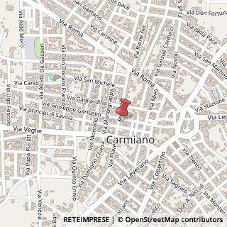 Mappa Via Piave, 93, 73041 Carmiano, Lecce (Puglia)