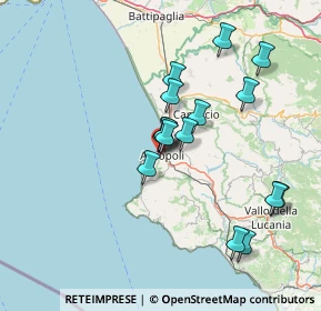 Mappa Via Arturo Toscanini, 84043 Agropoli SA, Italia (13.715)