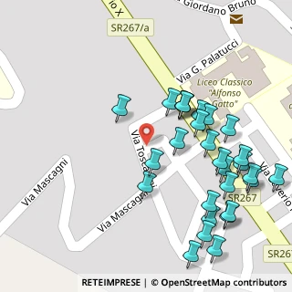 Mappa Via Arturo Toscanini, 84043 Agropoli SA, Italia (0.07143)