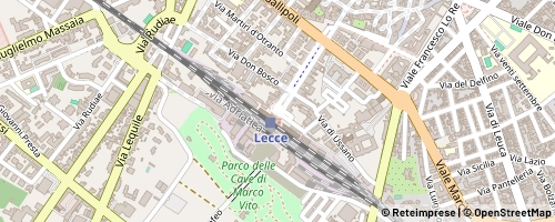 Mappa Lecce
