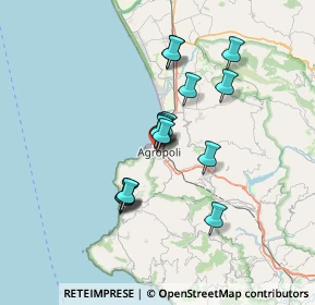 Mappa Via Saverio Nitti, 84043 Agropoli SA, Italia (5.73063)