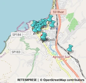Mappa Via Saverio Nitti, 84043 Agropoli SA, Italia (0.61286)