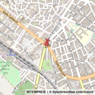Mappa Via Padre Bernardino Realino, 73100 Lecce LE, Italia, 73100 Lecce, Lecce (Puglia)