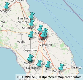 Mappa Via Orsini Ducas, 73100 Lecce LE, Italia (16.29923)