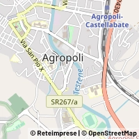 Kaart Agropoli