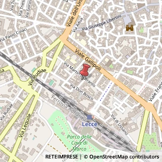 Mappa Via Lombardia, 7, 73100 Lecce, Lecce (Puglia)
