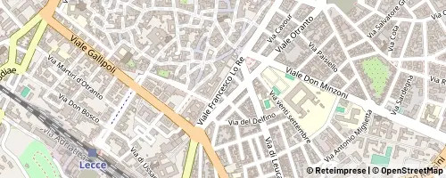 Mappa Lecce