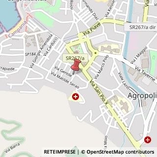 Mappa Via Torres, 16, 84043 Agropoli, Salerno (Campania)