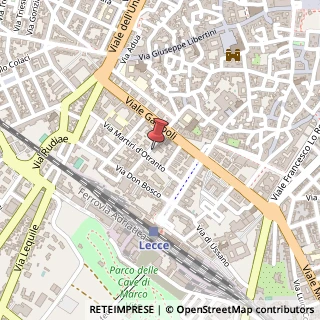 Mappa Via Lombardia, 8, 73100 Lecce, Lecce (Puglia)