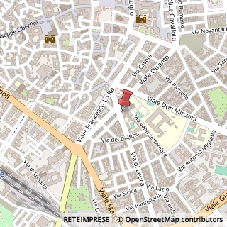 Mappa Via di Leuca, 2C, 73100 Lecce, Lecce (Puglia)