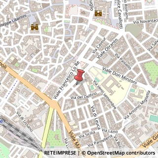 Mappa Via degli Stampacchia, 9C, 73100 Lecce, Lecce (Puglia)