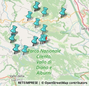 Mappa 84065 Piaggine SA, Italia (9.341)