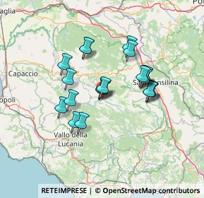 Mappa 84065 Piaggine SA, Italia (12.213)