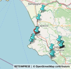 Mappa Via Calcedonio Giordano, 84043 Agropoli SA, Italia (17.72)