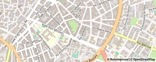 Mappa Lecce