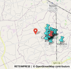 Mappa S.C.E. di Brindisi, 73041 Carmiano LE, Italia (1.7925)