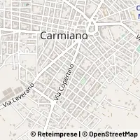 মানচিত্র Carmiano