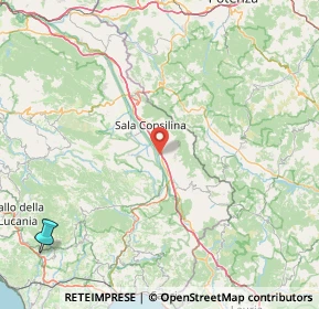 Mappa 84034 Padula SA, Italia (54.40417)