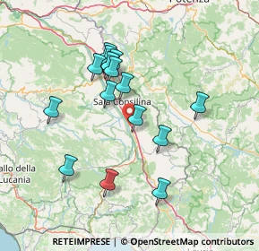 Mappa 84034 Padula SA, Italia (14.33133)