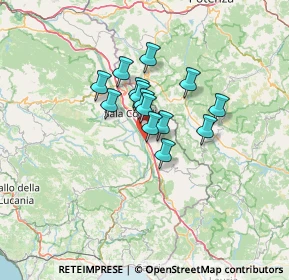 Mappa 84034 Padula SA, Italia (9.34571)
