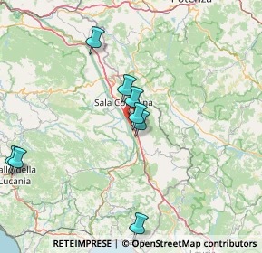 Mappa 84034 Padula SA, Italia (21.71727)