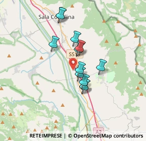 Mappa 84034 Padula SA, Italia (2.86667)